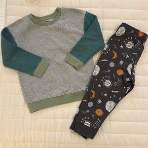 Cat and Jack Sweatshirt Set | Size 3T/4T